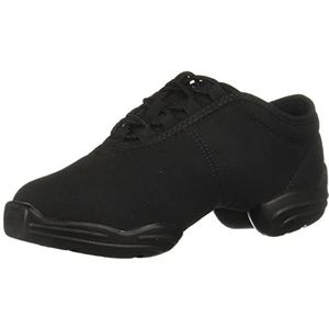 Capezio Canvas Dance Sneaker,Black,7 M US