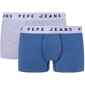 Pepe Jeans Mannen geplaatste P Tk 2P Trunks, Paars, XL (Pack van 2), Paars, XL