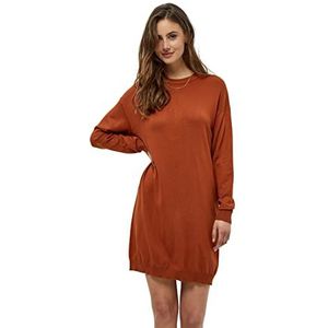 Minus Dames Gira gebreide jurk Dess, woestijnzand, S