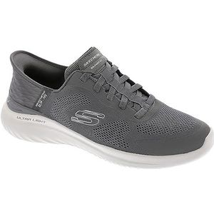 Skechers Heren Bounder 2.0 Emerged Slip-in Sneaker, Donkergrijs, 45 EU