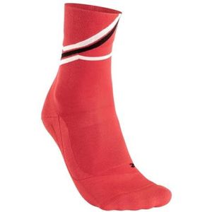 FALKE Heren Hardloopsokken RU4 Endurance M So katoen functioneel materiaal anti-blaar 1 paar, Rood Scarlet 8070 Iconic, 39-41