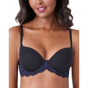 Wacoal Women's Instant Icon Contour Bra, Black/Eclipse, 38C