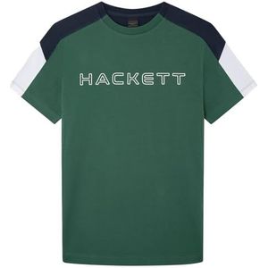 Hackett London Heren Mercerised Polo T-Shirt, Groen (Groen/Grijs), XXL, Groen (Groen/Grijs), XXL