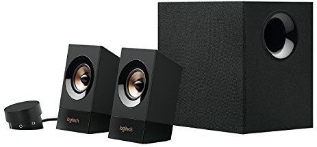 Logitech Z533 2.1 luidsprekersysteem met subwoofer, 120 watt piekvermogen, 3,5 mm ingang, hoofdtelefoonaansluiting, multi-device, bedieningselementen op de regeleenheid, UK-stekker, PC/TV/Tablet -