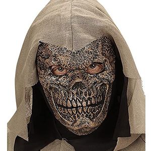 WIDMANN 00445 schuimlatexmasker Death Warlord voor kinderen, meerkleurig, Taglia Unica