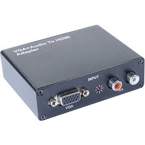 Générique VGA + Audio (2xRCA) naar HDMI monoblock converter