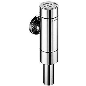 SCHELL 022490699 WC-spoelmatuur SCHELLOMAT SILENT ECO, DN20, spoelmatuur/WC drukspoelmachine ¾ "", volledig metalen spoelmatuur met drukknop, met buisonderbreker, 1 – 1,3 l/s; 1,2 – 5 bar; 4,5 – 9 l; 28 x 26 mm