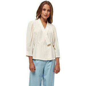 Minus Dalis shirt voor dames, wit (Broken White), 36 NL