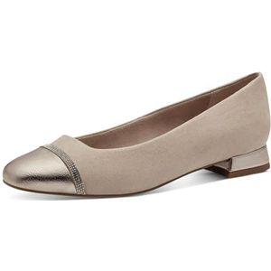 Marco Tozzi Dames 2-22117-44 ballerina's, Dune, 37 EU, beige (dune), 37 EU
