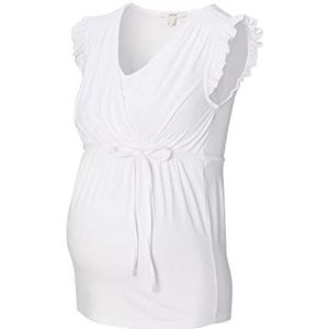 T-shirt Nursing Mouwloos, wit - 101, S