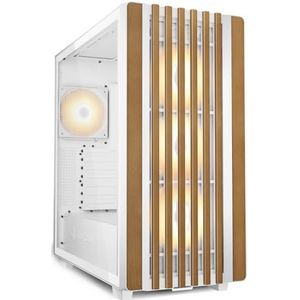 Sharkoon - Rebel C70G RGB - PC Behuizing - Wit - ATX