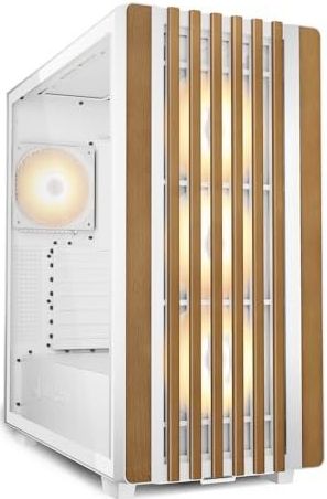 Sharkoon - Rebel C70G RGB - PC Behuizing - Wit - ATX