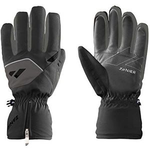 Zanier Unisex Jeugd 93488-2093-6 handschoenen, zwart, antraciet, 6