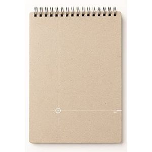 Trace Schetsboek (1 Pack) - Vellum Papier - Richtkruis Grid - Dubbele Ring - 75 vellen [A5 (5,8"" x 8,3"") ]