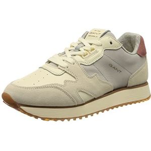 GANT Footwear BEVINDA Sneakers voor dames, crème/roze, 38 EU