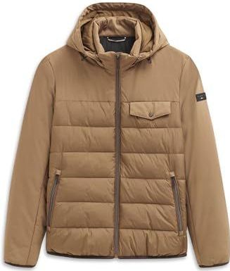 bugatti - Heren Winterjas - Cognac - Waterdicht - Met Capuchon