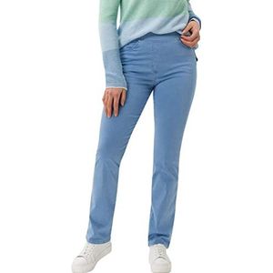 Raphaela by Brax Pamina Super Dynamic Cotton Pigment broek voor dames, hemelsblauw, 26W x 32L