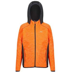 Regatta Kinder Dissolver Ii Extol Stretch Knit Effect Hooded Fleece
