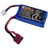 DF Models - LiPo-accu - 7,4 Volt - 1200 mAh - Reserveaccu voor Speelgoedauto