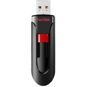 SanDisk Cruzer Glide USB-Flashdrive 32 GB Pak van 3 (Ontwerp Met Intrekbare USB-Connector, Snelle Bestandsoverdracht Via Slepen-En-Neerzetten, SanDisk SecureAccess Software)