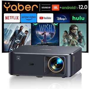 YABER - K2s - Beamer - 4K - Dolby Audio - Bluetooth - WiFi6