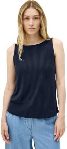 Urban Navy Blue - Tanktop - Zonder Sluiting - Met Boothals