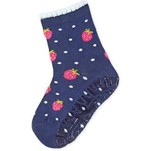 Sterntaler Flitzer SUN sokken voor meisjes, tegels, aardbeienmotieven, blauw, 27-28