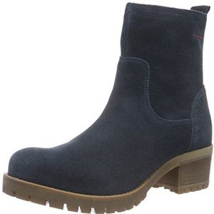 s.Oliver Dames 25433 Enkellaarzen, Blauw Navy 805, 40 EU