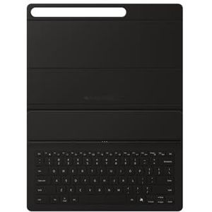 Samsung Book Cover Keyboard Slim EF-DX620 voor Tab S10 FE+ met QWERTZ-toetsenbord en AI-knop, eendelige tablethoes, slank ontwerp, S Pen compartiment, zwart