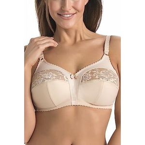 Teyli Beha dames beha dames - beha grote maten - verstelbare beha zwart beige 65N, beige, 65N