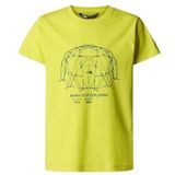 The North Face - Graphic Relaxed S/S T-Shirt - Sulphur Spring Green - Jongens