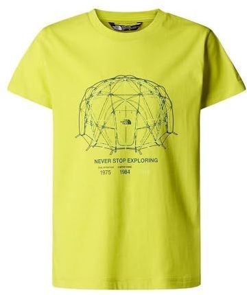 The North Face - Graphic Relaxed S/S T-Shirt - Sulphur Spring Green - Jongens
