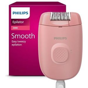 Philips - Epilator Series 2000 - Ontharingsapparaat - Snoer - Model BRE229/00