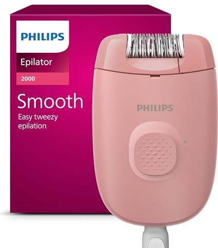 Philips - Epilator Series 2000 - Ontharingsapparaat - Snoer - Model BRE229/00