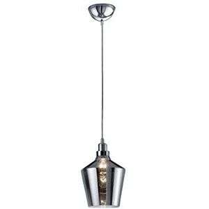 Trio Leuchten Calais hanglamp, metaal, E27, glas smoke