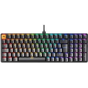 Glorious Gaming GMMK 2 Full Size (96%) - Mechanisch gamingtoetsenbord, aluminium frame, aanpasbaar, Doubleshot-doppen, Fox-schakelaars, RGB per toets, volledige NKRO, Duitse QWERTZ-indeling - Zwart