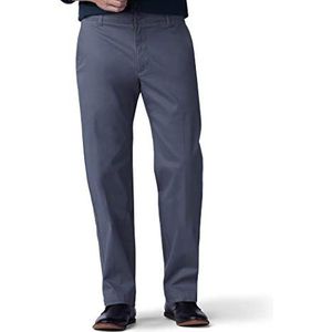 Lee Performance Series Extreme Comfort Khaki Pant voor heren, rechte pasvorm, grijs (antiek grijs), 40W x 32L