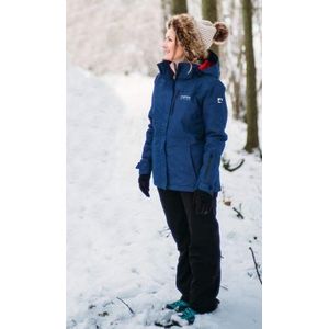Deproc Active DEPROC Vancouver dames winterjas en ski-jas voor dames, marineblauw, 36