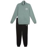 Joggingpak - Class - Trainingspak - Effen - 2-delig, Elastische Taille, Ritssluiting, Sweatstof