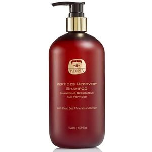 Kedma - Peptide Herstelshampoo - Verhoogt de Haardichtheid en Stimuleert de Groei - Voor Fijn en Zwak Haar - 500ml