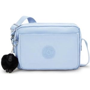 Kipling ABANU M Middelgrote schoudertas, Cloudy Sky Blue (Blauw)