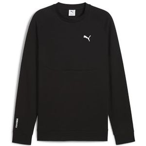 PUMA - Crew Sweater - Groen - 57% Katoen, 25% Gerecycled Katoen, 18% Gerecycled Polyester