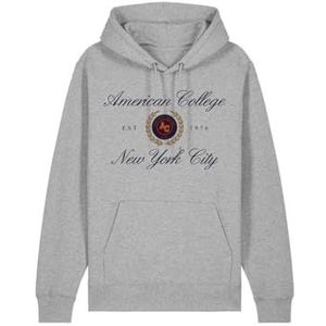 AMERICAN COLLEGE USA Uniseks sweatshirt voor kinderen, Grijs, 6 ans