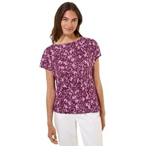 CECIL - Shirt - Lichtblauw - Gebreid - Minimalistische Print