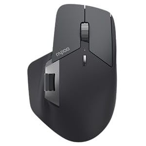 Rapoo - MT760MW - Draadloze Muis - Zwart - Comfortabel en Precisie