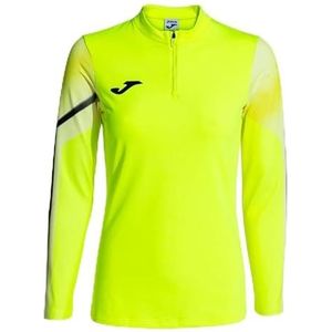 Joma - Heren Sweatshirt - Elite XI, fluor geel-zwart, XS