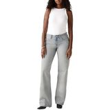 Levi's - Jeans - Blauw - Dames - 5-pocket design - Ritssluiting