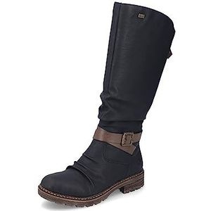 Rieker DAMES Laarzen Z4792, Vrouwen Winterlaarzen,waterafstotend,riekerTEX,winterlaarzen,veterlaarzen,waterdichte,tex,Zwart (schwarz / 00),40 EU / 6.5 UK