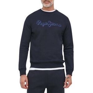 Pepe Jeans Ryan Crew Sweatshirt voor heren, Blauw (Dulwich), L