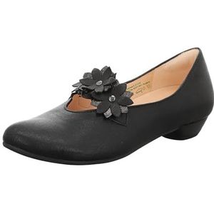 Think Grace Duurzame ballerina's voor dames, zwart/combi 0000, 37 EU, zwart combi 0000, 37 EU